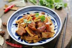 紅燒肉腐竹的做法