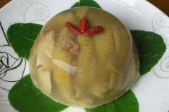 水晶香糟雞的做法