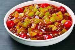 家常小炒泡椒鴨血的做法