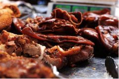 鹵豬蹄、鹵豬耳朵、鹵豬頭肉美味下酒菜