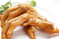 鹵水鴨腳的制作方法