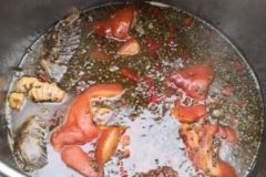 五香鹵豬頭肉的做法配方