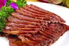 鹵菜店醬牛肉的做法配料