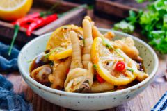 檸檬百香果雞爪的做法